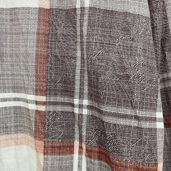 Scully Signature Soft Series Small Western Shirt Pearl Snap Front Plaid Mens - Picture 7 of 13